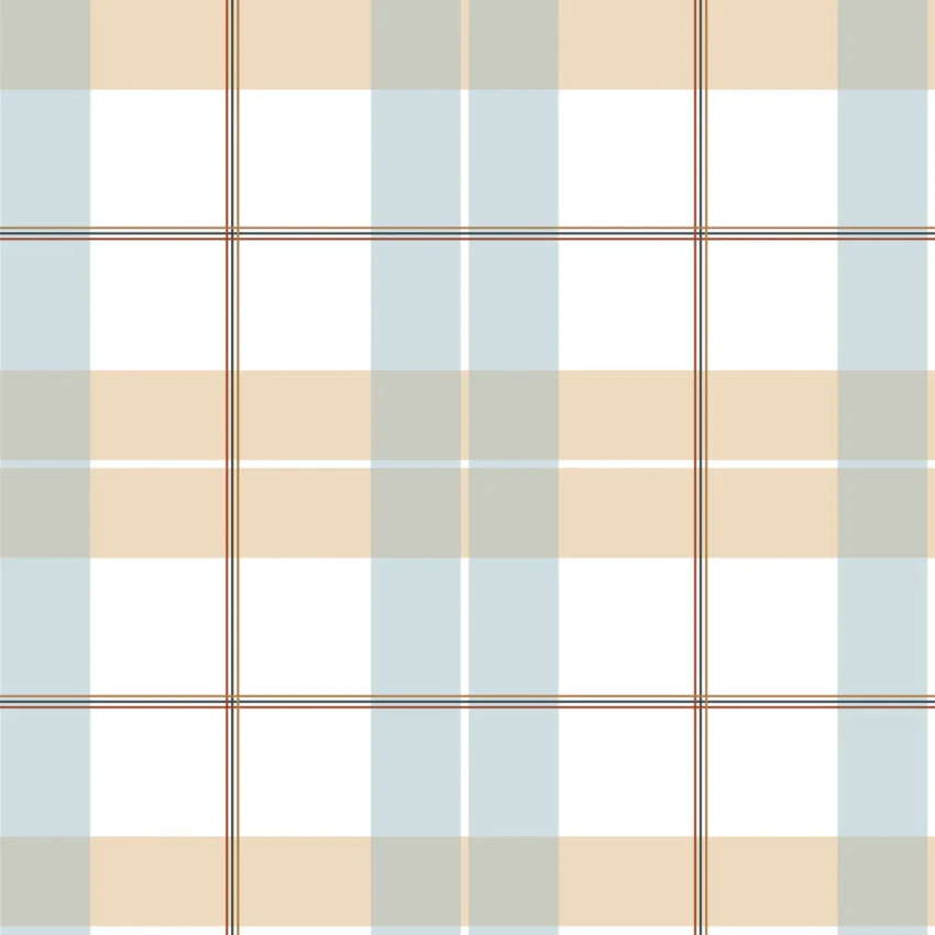 Tapeta, Kratka maxi- beżowo - niebieska