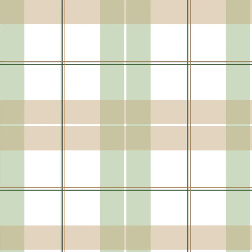 Tapeta, Kratka maxi- beżowo - zielona