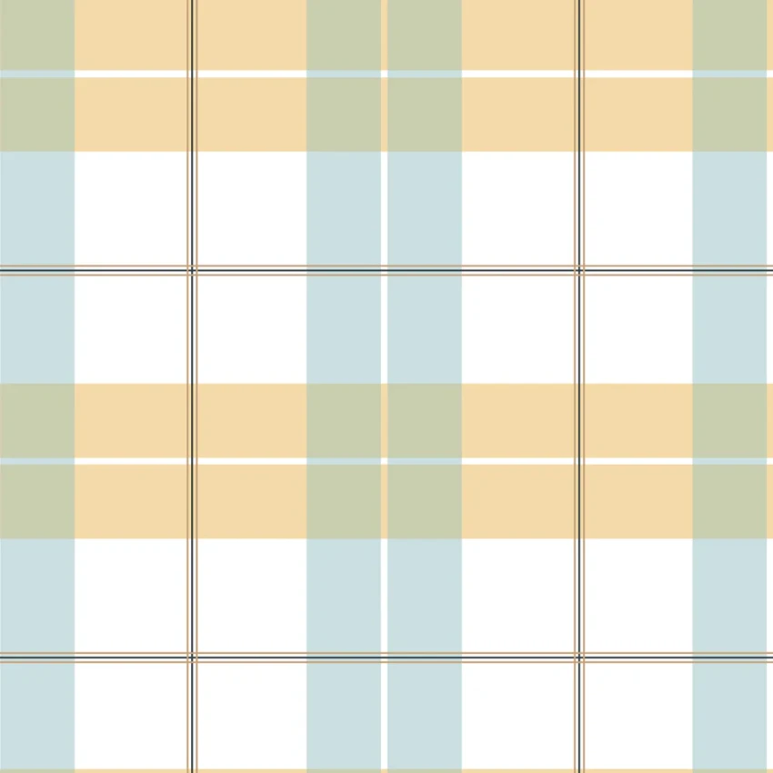 Tapeta, Kratka maxi- żółto - niebieska