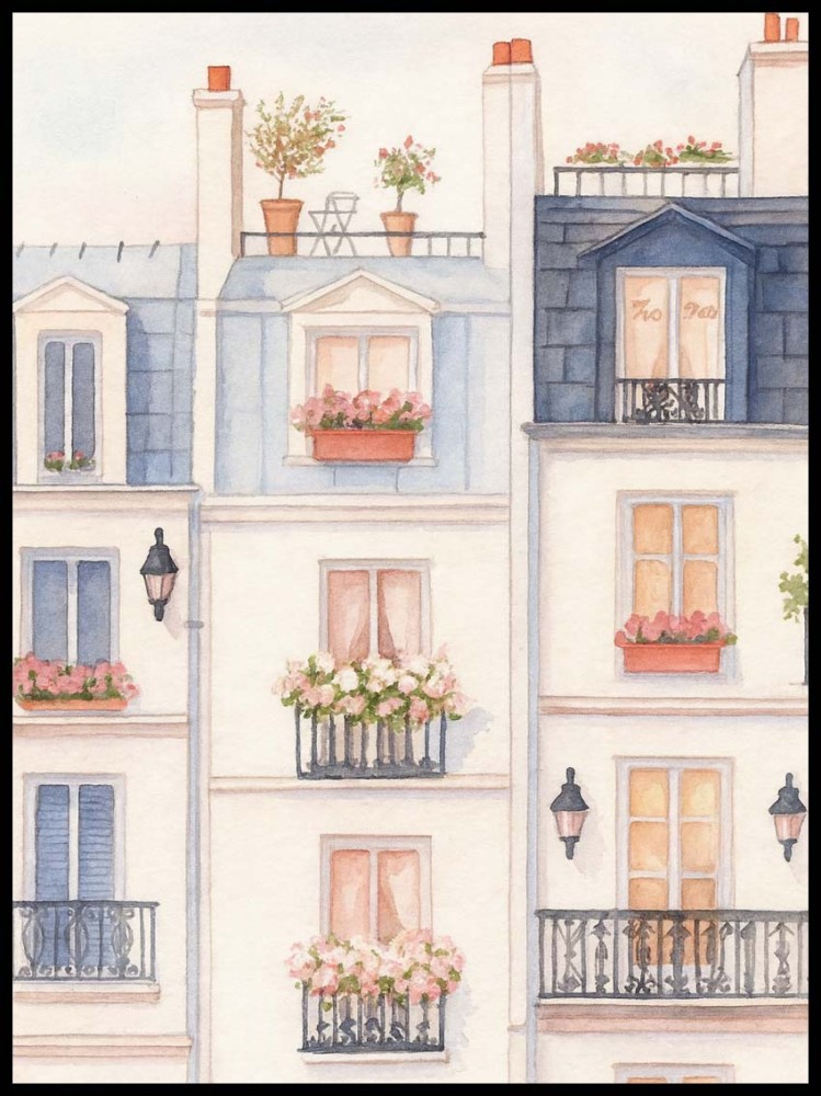 Akwarelowe kamienice w ramcee 1.jpg