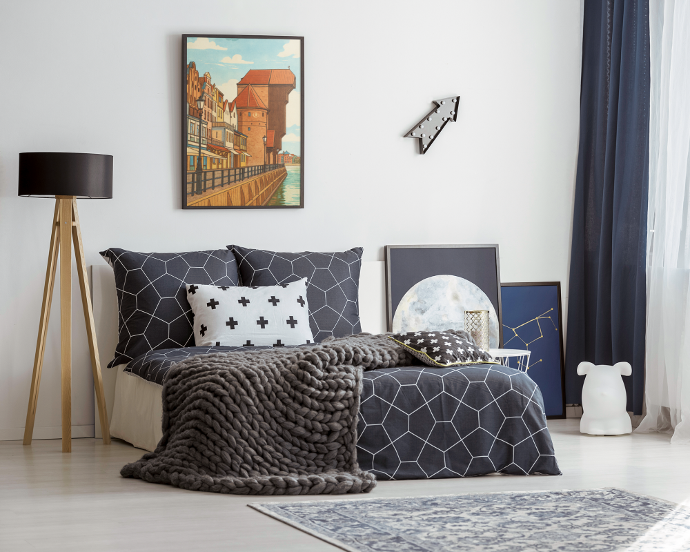 Plakat Żuraw Gdańsk - rysunek