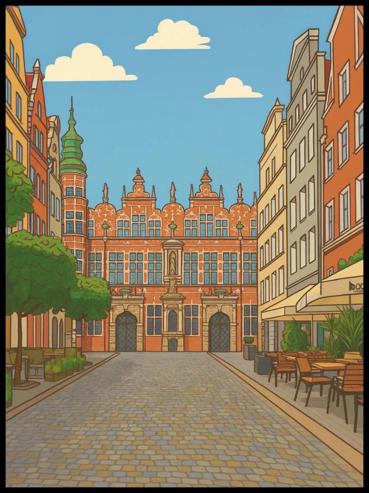 Gdańsk Zbrojownia widok z ulicy Piwnej w ramcee 1 4ROOMS.jpg