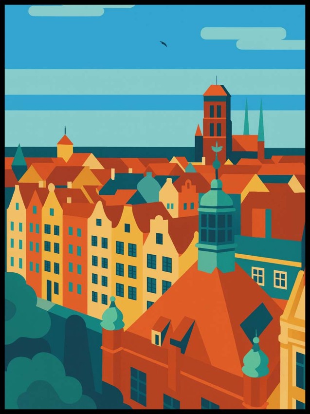 Gdansk z lotu ptaka architektura w ramcee 1.jpg