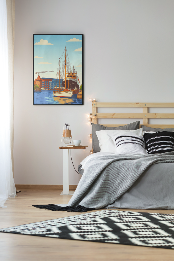 Plakat, Statki w Gdańsku 4ROOMS