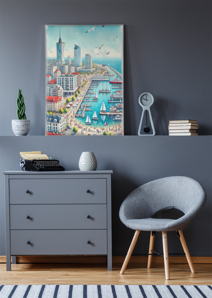 Plakat, Nadmorskie miasto 4rooms