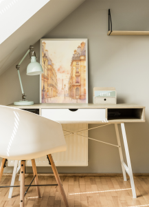 Plakat, Widok na akwarelowy Paryż 4rooms