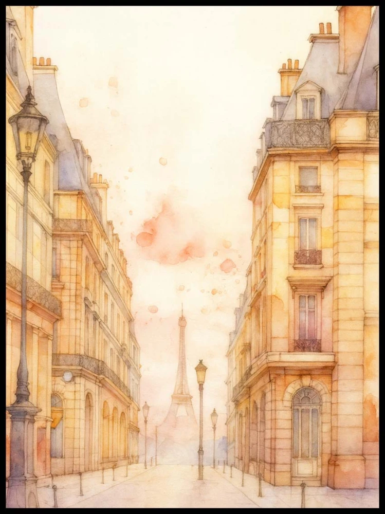 Paryż akwarelowy w ramcee 1.jpg