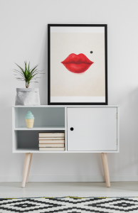 Plakat, Red lips 4rooms