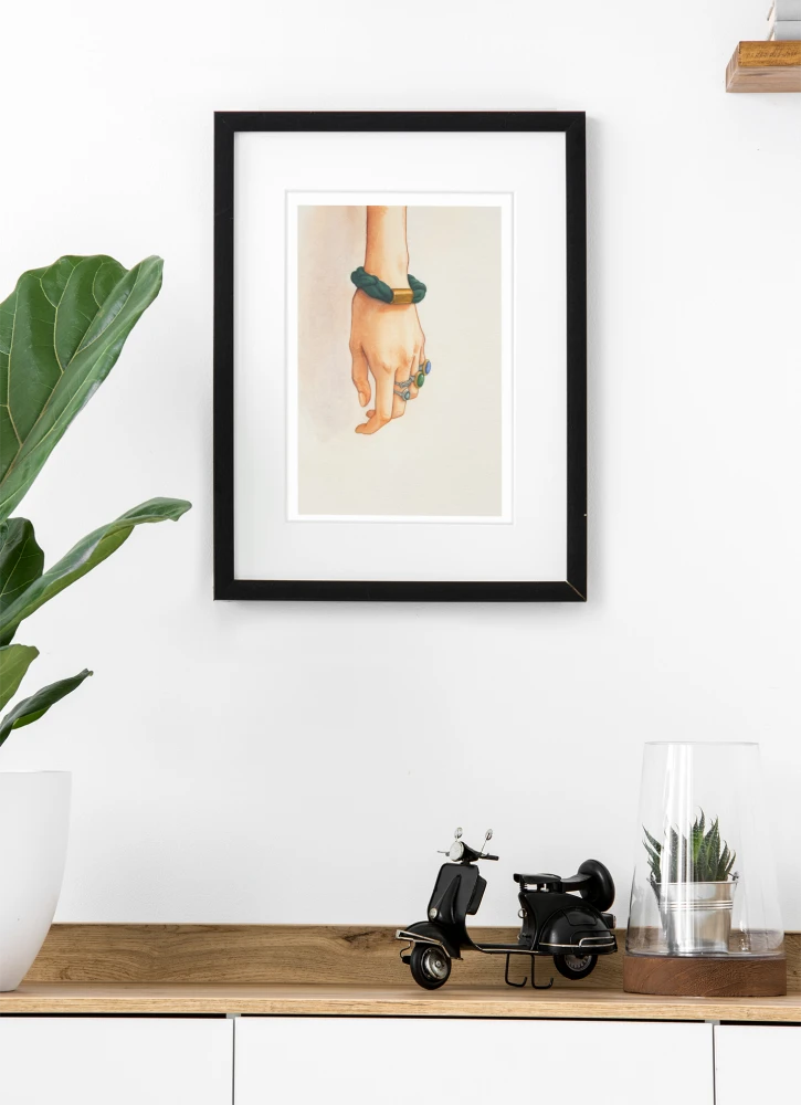 Plakat Moda, Biżuteria na dłoni 4rooms