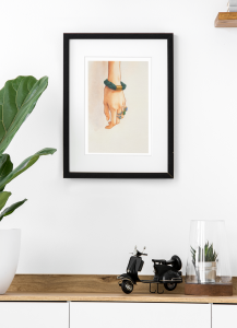Plakat Moda, Biżuteria na dłoni 4rooms