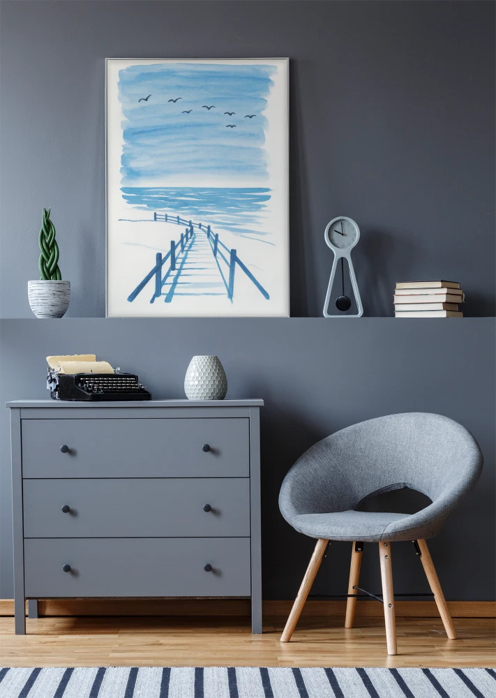 Plakat, Widok na morze 4rooms