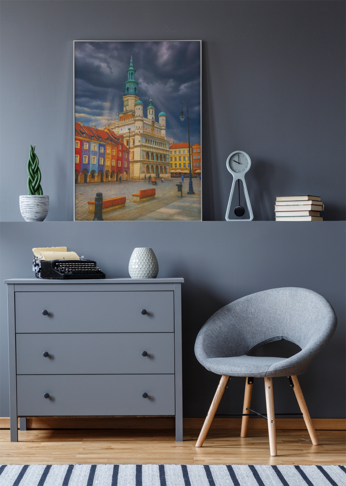 Plakat, Miasto Poznań - Ratusz na rynku głównym grafika 4rooms