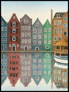 Kamienice w amsteradamie w ramcee 1.jpg