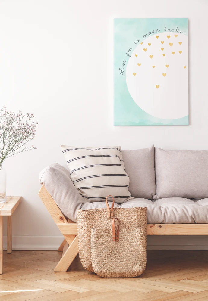 Plakat, To the moon and back 4rooms