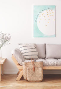 Plakat, To the moon and back 4rooms