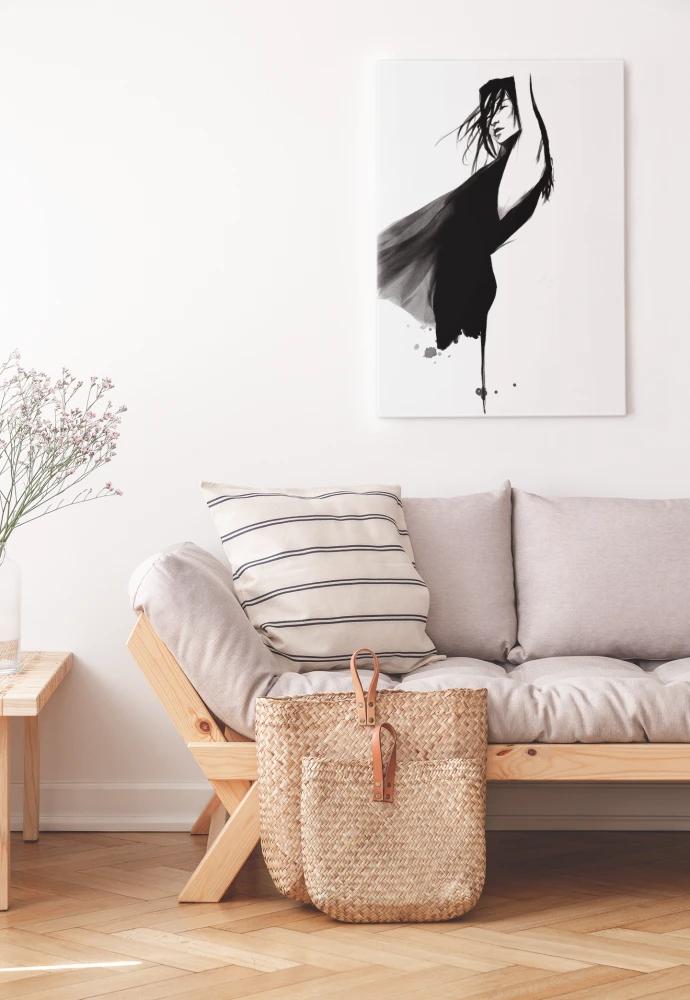 Plakat, Dziewczyna - taniec 4rooms