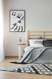 Plakat, Moda - Bielizna na sznurku 4rooms