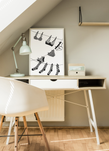 Plakat, Moda - Bielizna na sznurku 4rooms