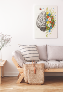 Plakat, Mózg w kwiatach 4rooms