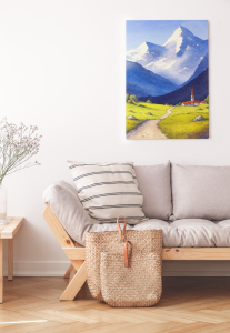 Plakat, Widok na góry 4rooms w ramie