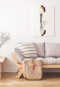 Plakat, Zakochani małżonkowie wizualizacja 4rooms