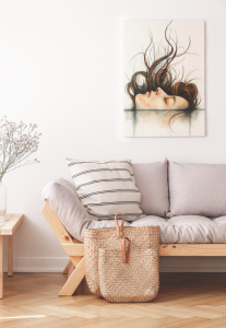 Plakat, Kobieta - tonąc wizualizacja 4rooms