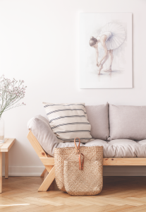 Plakat, Balerina tancerka - akwarela 4rooms