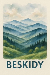 Beskidy akwarela obraz.jpg