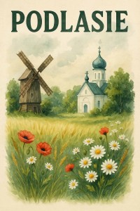 Regiony Polski Podlasie akwarela obraz.jpg