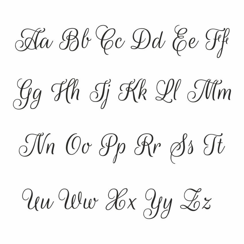 Naklejka na ścianę z Twoim tekstem – personalizowana dekoracja na każdą okazję czcionka