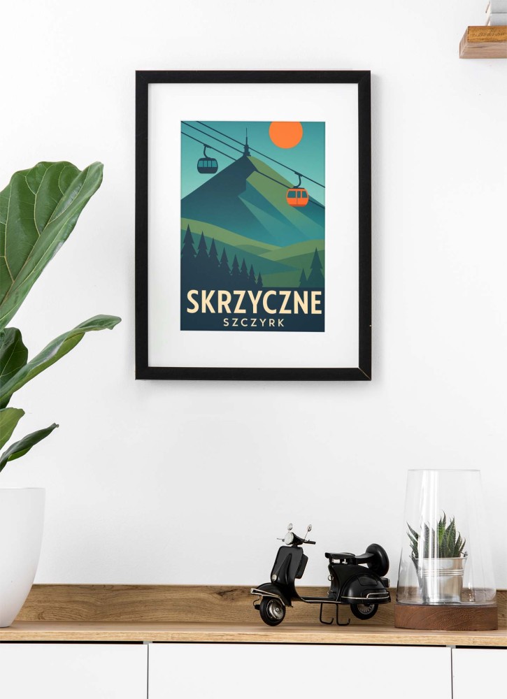 Plakat, Polskie Regiony - Szczyrk 4rooms