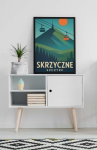 Plakat, Polskie Regiony - Szczyrk 4rooms