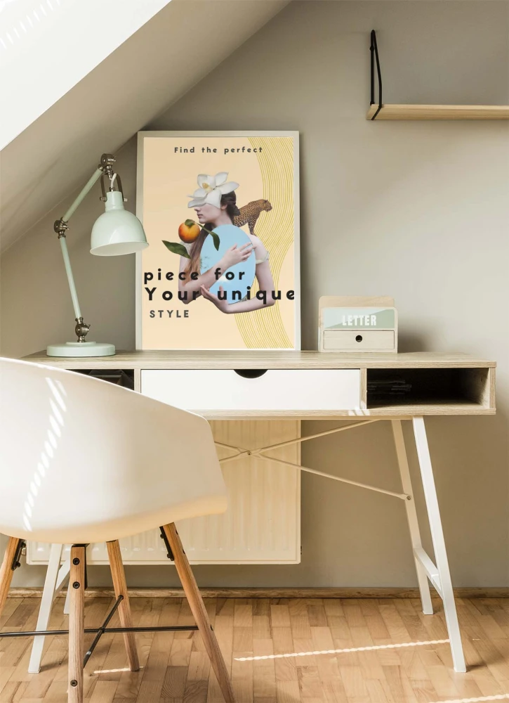 Plakat, Find Your perfect style wizualizacja 4rooms