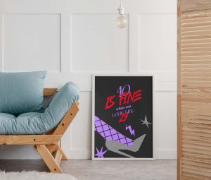 Plakat, It is fine to be 40