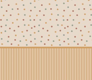 Tapeta w żółte paski i kropki – Bouncy Dots – mural 2.jpg