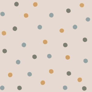 Tapeta w niebieskie kropki – Bouncy Dots 2.jpg