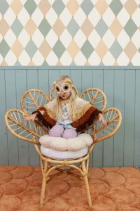 Tapeta w kolorowe romby do pokoju dziecka 4.jpg