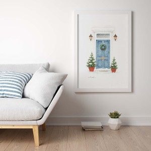 Plakat, Zimowe drzwi 4rooms
