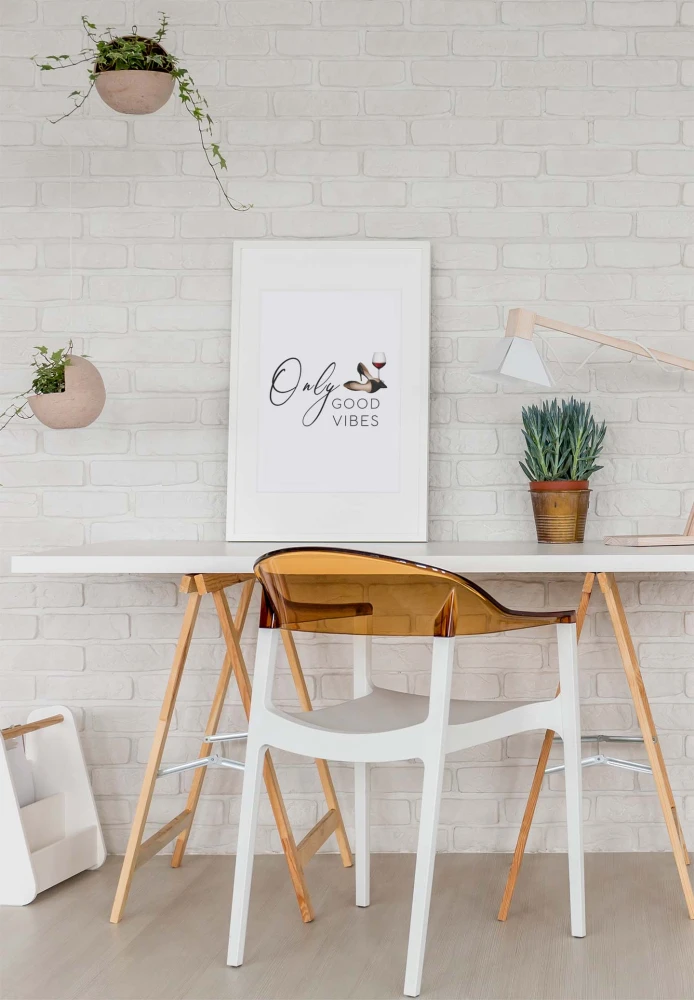 Plakat, Good Vibes Only - Wino 4rooms.com.pl
