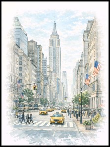 5ft Avenue Nowy Jork w ramcee 1.jpg