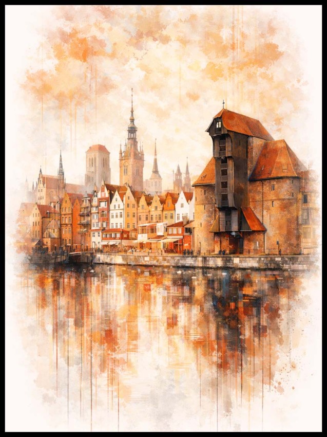 Żuraw akwarelowy w ramcee 1.jpg