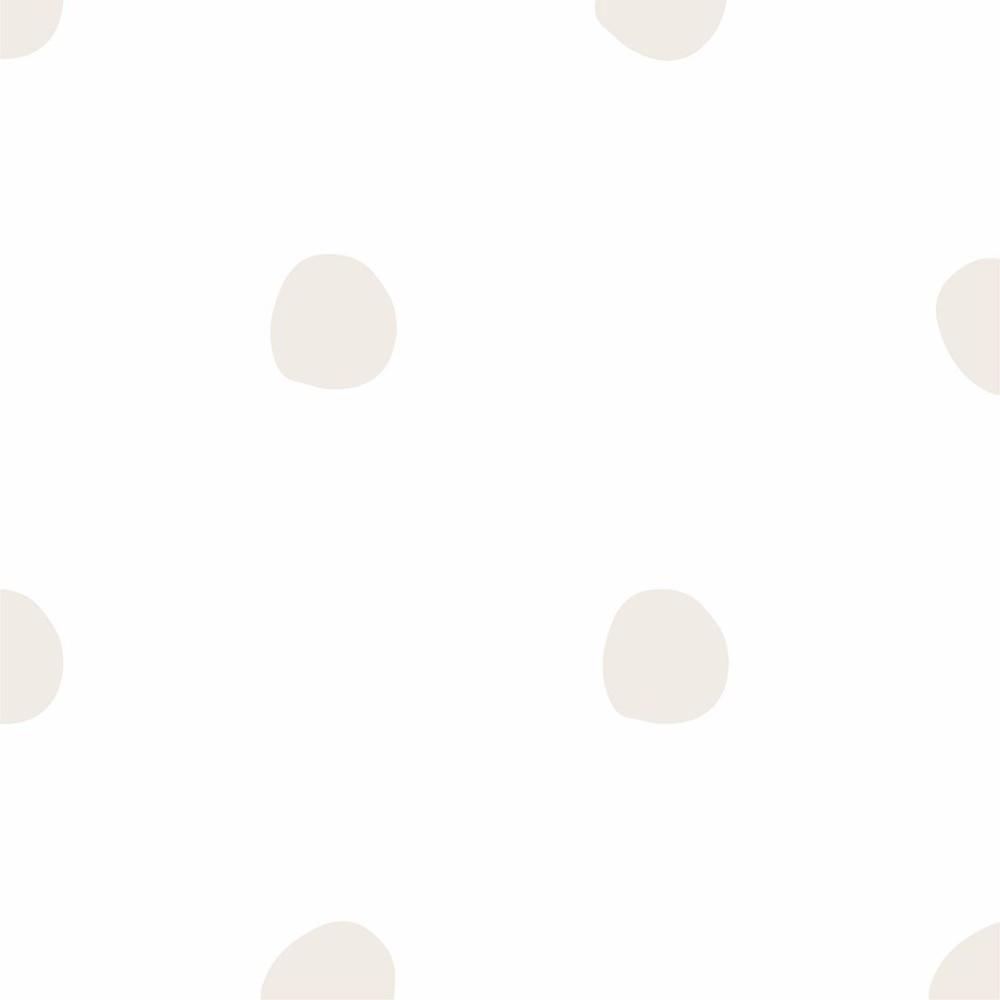 Tapeta, Groszki nieregularne beżowe 4rooms