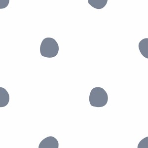 Tapeta, Groszki nieregularne szare 4rooms