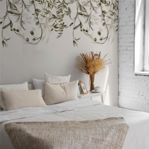 Tapeta, Liście, gałązki wiszące 4rooms