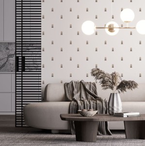 Tapeta, Półkola boho brązowe 4rooms