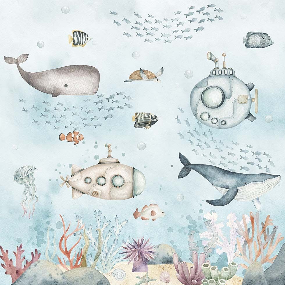 Tapeta, Podwodny świat 4rooms
