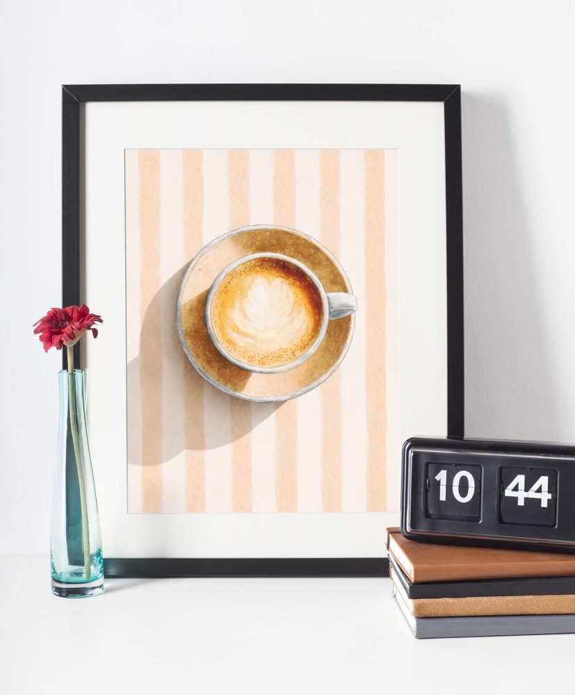 Plakat do kuchni kulinarny- Filizanka kawy 4rooms