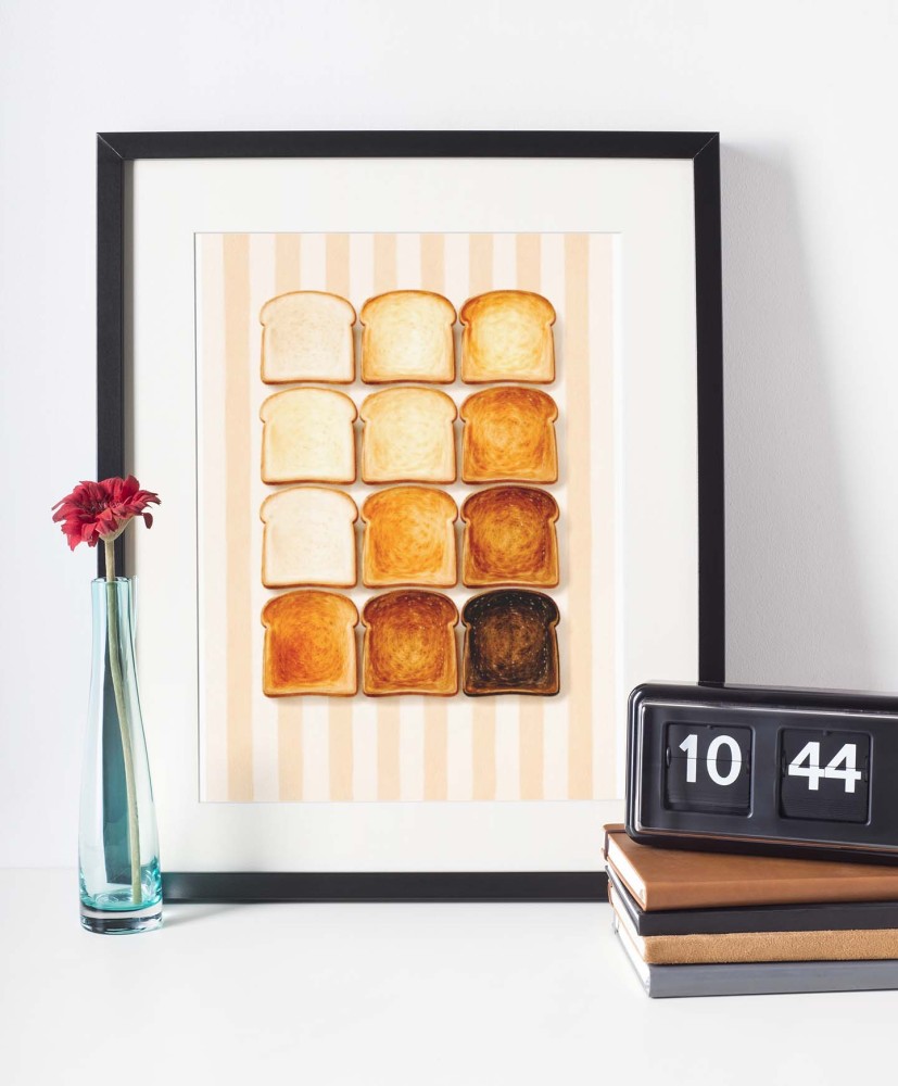 Plakat do kuchni kulinarny- Tosty 4rooms