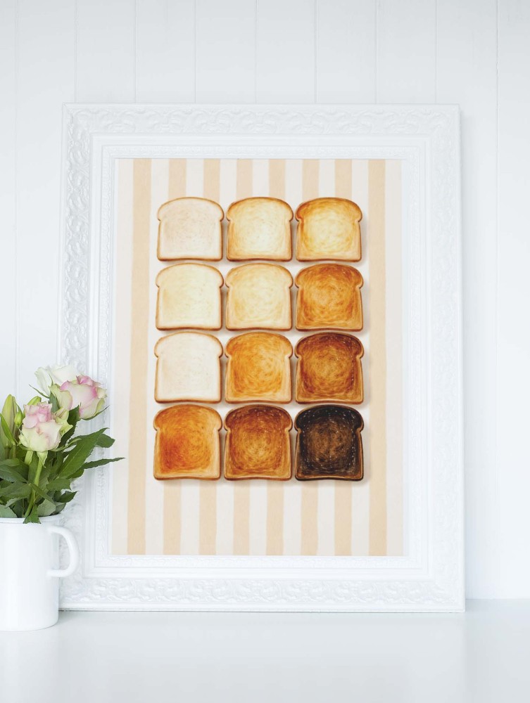 Plakat do kuchni kulinarny- Tosty 4rooms