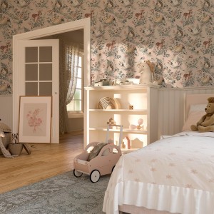 Tapeta, Woodland jasna 4rooms